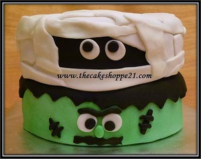 Frankie-Mummy cake - Cake by THE CAKE SHOPPE