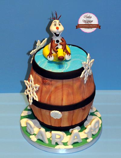 Cake Olaf - Cake by Machus sweetmeats