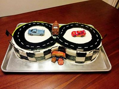 Cars 2 Cake - Cake by Jacie Mattson