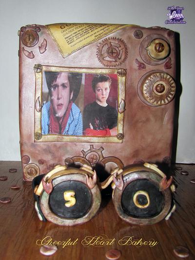 Willy Wonka & the Chocolate Factory Collab Piece - Mike Teevee - Cake by LeAnn Wheat
