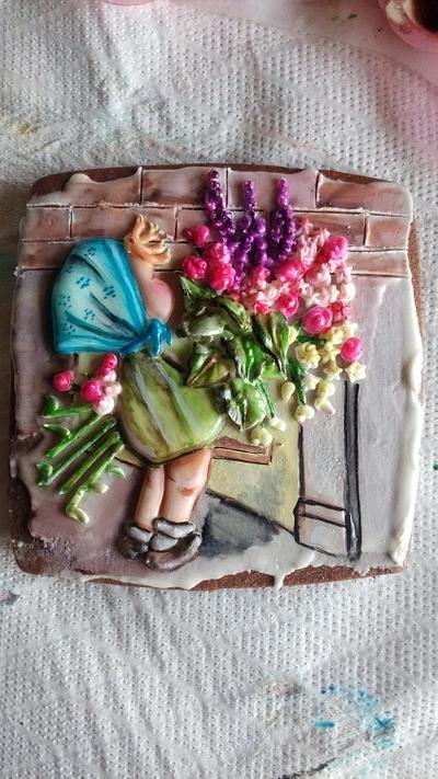 Unas flores para ti - Cake by Lydia Oviedo 