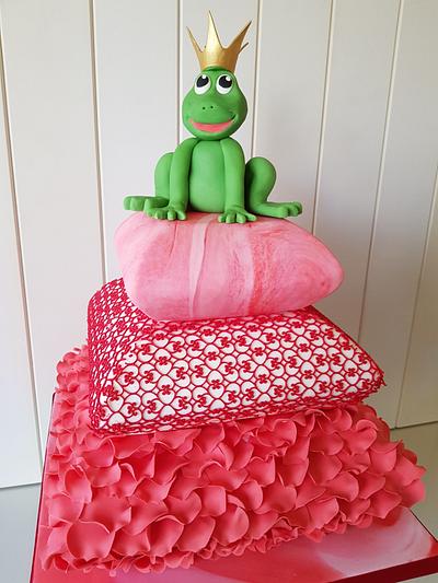 CPC Valentines Collaboration - Frog Prince - Cake by Sharon Castle