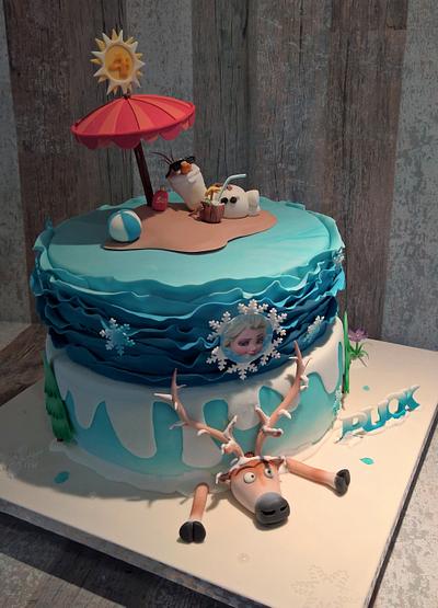 Frozen! - Cake by Lievertaart