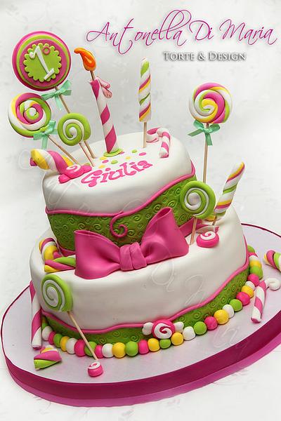 lollipop candy cake - Cake by Antonella Di Maria