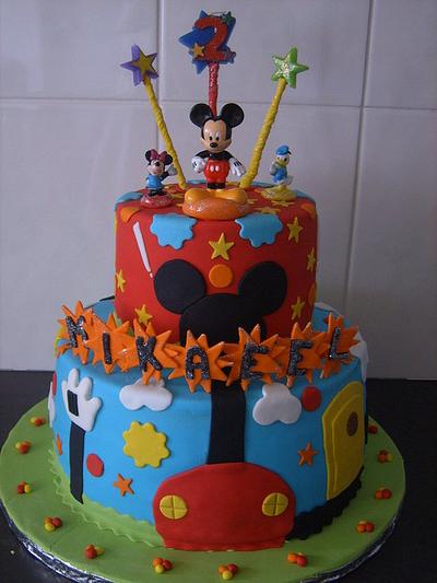 mickey mouse club house cake - Cake by Cakes Inspired by me