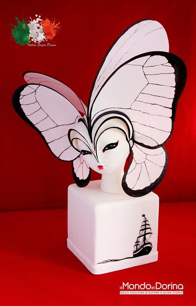 Italian Sugar Dream Collaboration - Madame Butterfly - Cake by IlMondodiDorina