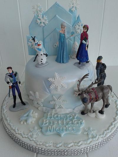 Frozen delight - Cake by SweetCakeaholic1