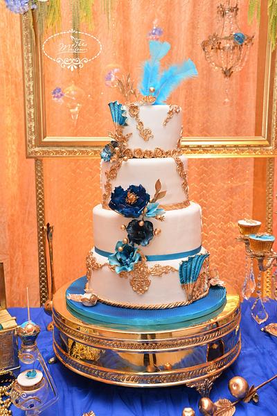 Baroque Wedding Cake - Cake by Fées Maison (AHMADI)