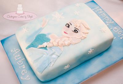 Elsa - Cake by Centerpiece Cakes By Steph