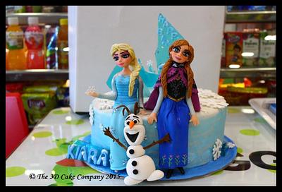 Frozen theme cake.... - Cake by Visha