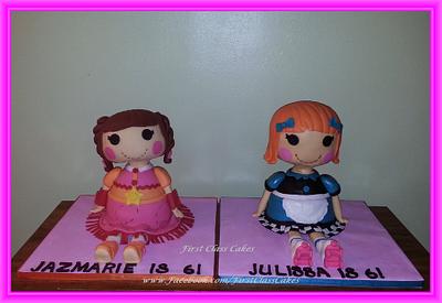 3D Lalaloopsy Dolls - Cake by First Class Cakes