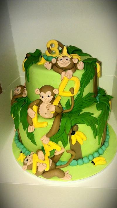 monkey mania - Cake by jodie baker