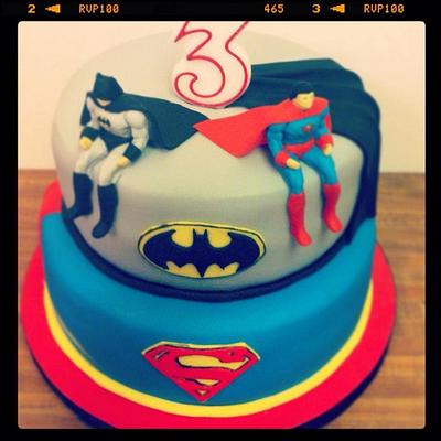 Superhero cake - Cake by Teresa Frye