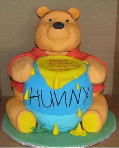 3D Winnie the pooh cake - Cake by gelai