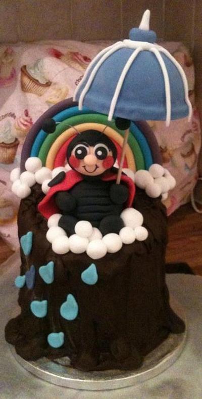 Rainy Day Bug - Cake by fairypants