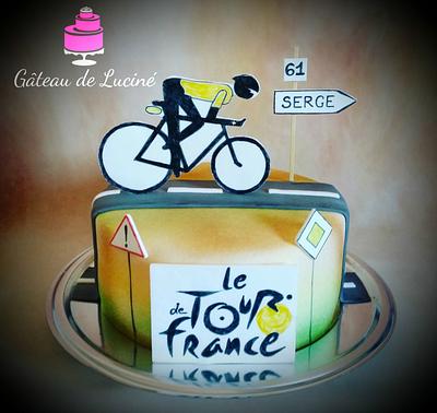Cake "Tour de France" - Cake by Gâteau de Luciné