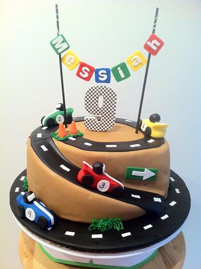 Racing Day Cake - Cake by The Buttercreamery