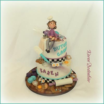 My Own birthday cake! - Cake by Karen Dodenbier