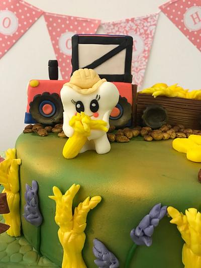 First tooth farmer  - Cake by Cook N' Bake