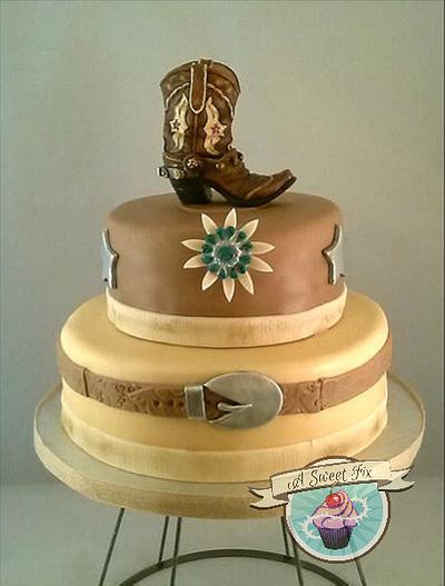 Country Wedding - Cake by Heather Nicole Chitty