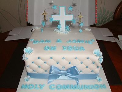 1st holy communion - Cake by jacs4026