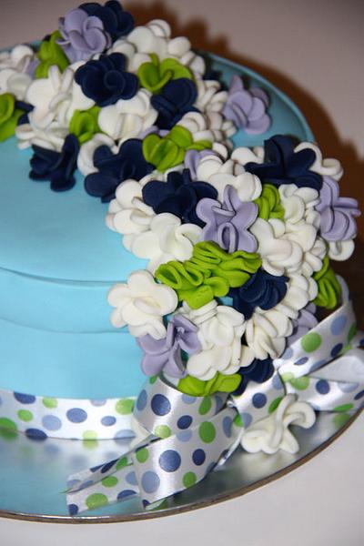 Blue Box - Cake by Sweetz Cakes