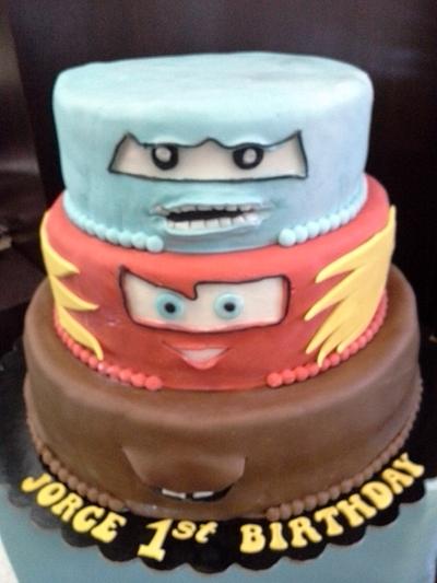 1st BIRTHDAY Cake - Cake by susan's cakes cakes