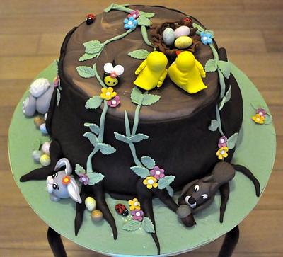Enchanted tree cake - Cake by Sabina
