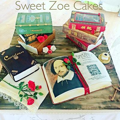 Shakespeare Cake - Cake by Dimitra Mylona - Sweet Zoe Cakes