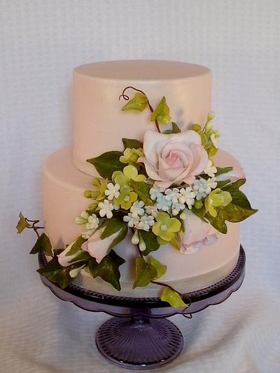 Pink Spring - Cake by Jeanne Winslow