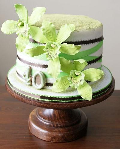 Green Tea cake  - Cake by milissweets