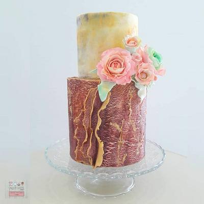 Anniversary Cake - Cake by Unique Cake's Boutique