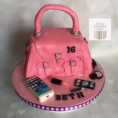 Pink Handbag Cake - Cake by Deb