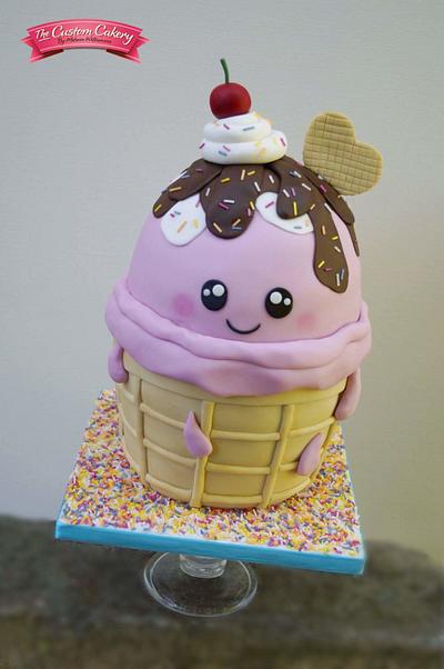 Ice Cream Cutie  - Cake by The Custom Cakery