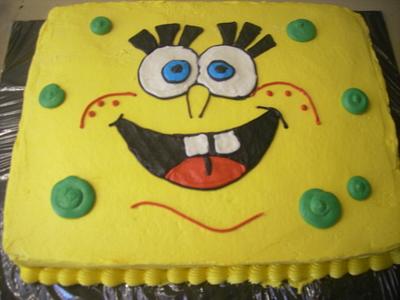 Spongebob - Cake by trishalynn0708