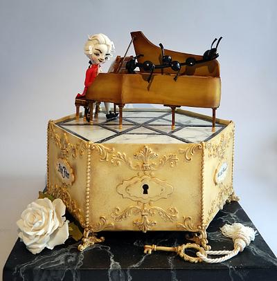 Mozart - Cake by Tissì Benvegna