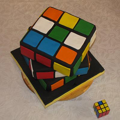 Rubik's cube - Cake by yael