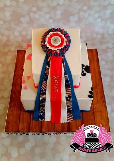 Bailey's 25th MACH Championship - Cake by Cakes ROCK!!!  