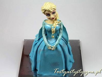 Elsa cake - Cake by Tortyartystyczne