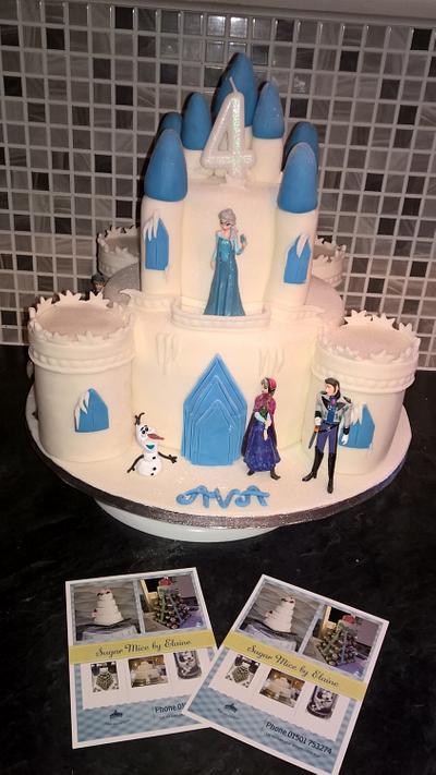 Frozen Castle  - Cake by elaine