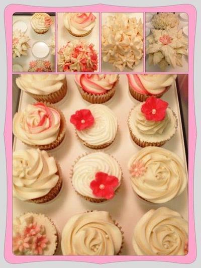 Pretty in Pink Cupcakes - Cake by cakesbycarla