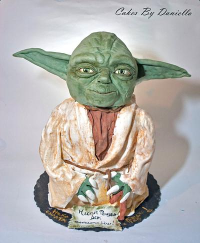 Yoda The Jedi master - Cake by daroof