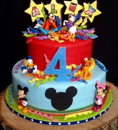 Mickey and friends - Cake by John Flannery