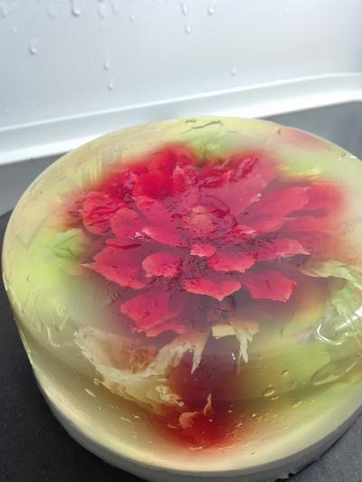 Pirateria Gelatin Flower - Cake by Graziella Albore