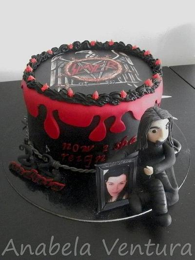 Slayer B'Day Cake - Cake by AnabelaVentura