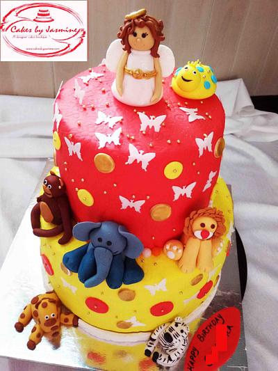 animal and angel cake - Cake by cakes by jasmine 