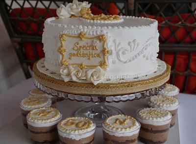 50th anniversary - Cake by Dragana