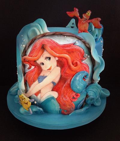 Ariel the mermaid - Cake by Cristina Sbuelz
