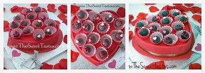Valentine's day cake 'box' - Cake by thesweettastes