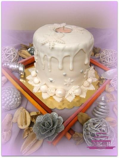 Christmas cake No.1 - Cake by Lenka Budinova - Dorty Karez